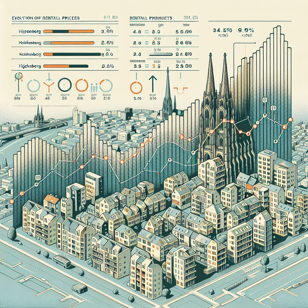 Mietspiegelentwicklung Köln Höhenberg vs. umliegende Stadtteile